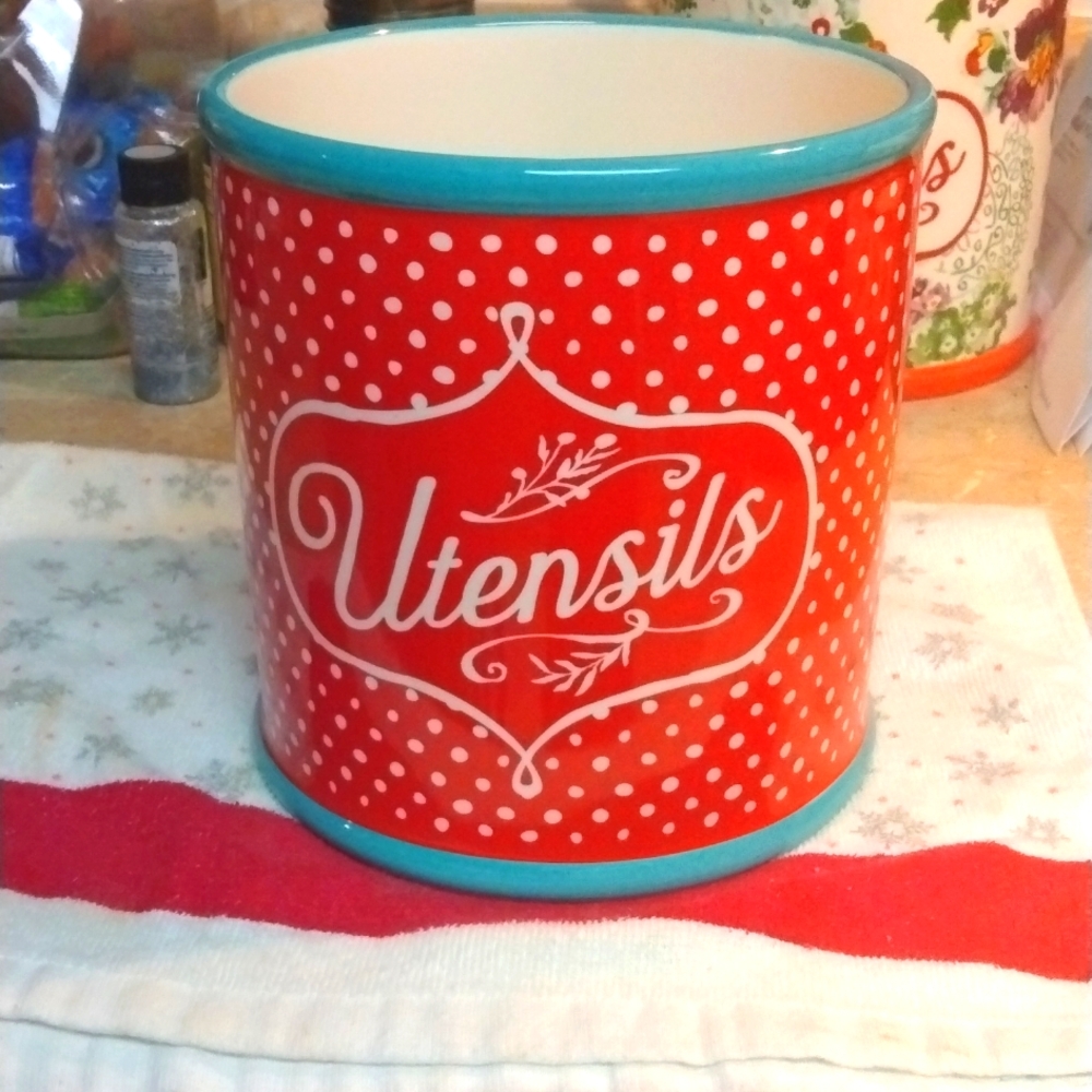 "Pioneer Woman " Utensil Holder